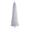 12ft. Pre-Lit Slim White Artificial Christmas Tree, Warm White LED Lights